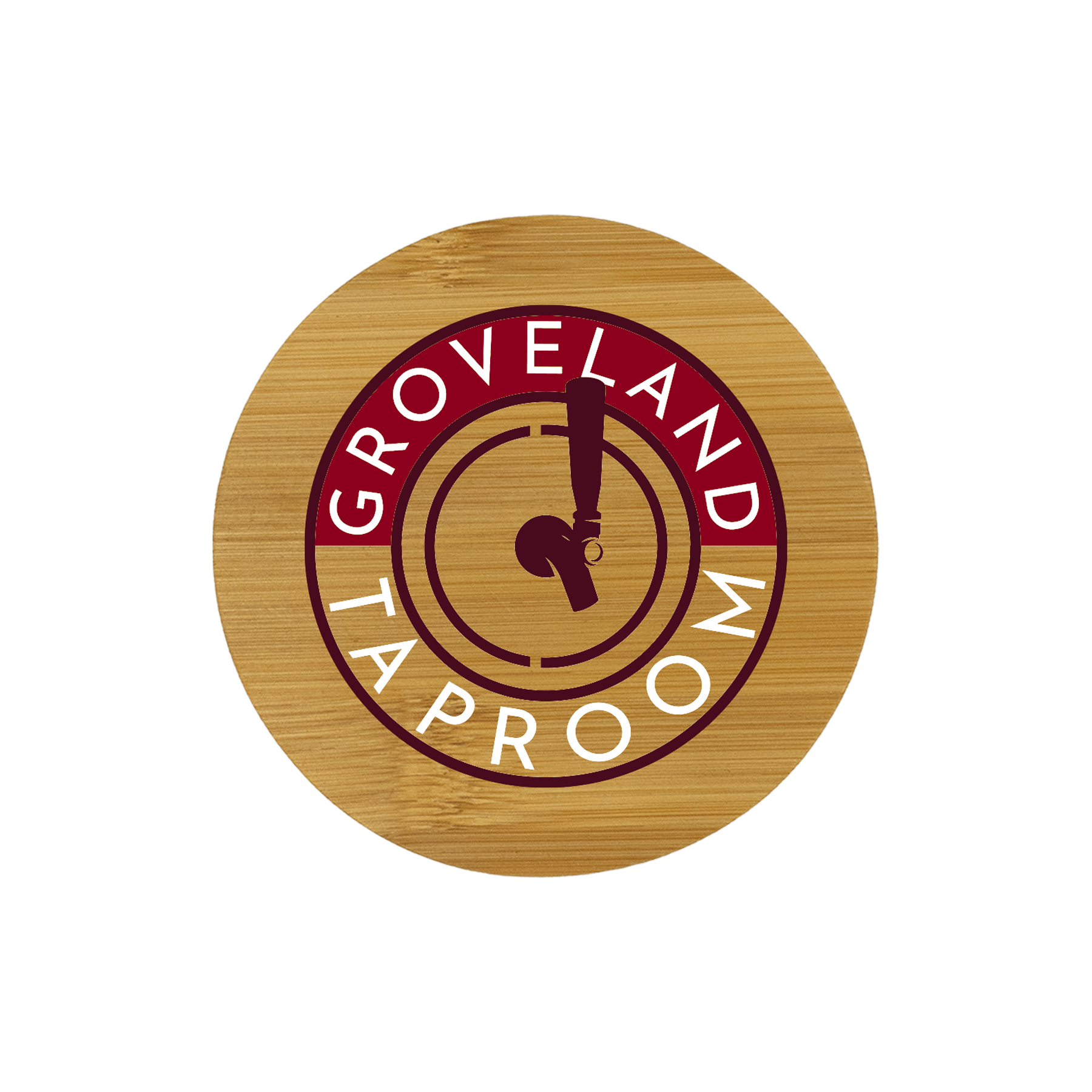 Bamboo Round Coaster                                                  